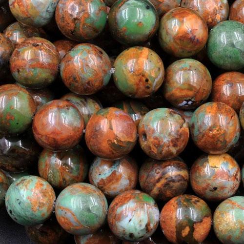 Green on sale opal beads