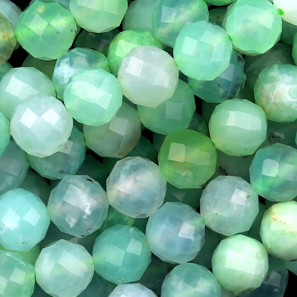 Chrysoprase Round Beads • 23-26 mm Size • Code#28 • AAA quality • Leng –  GARNET IMPEX USA