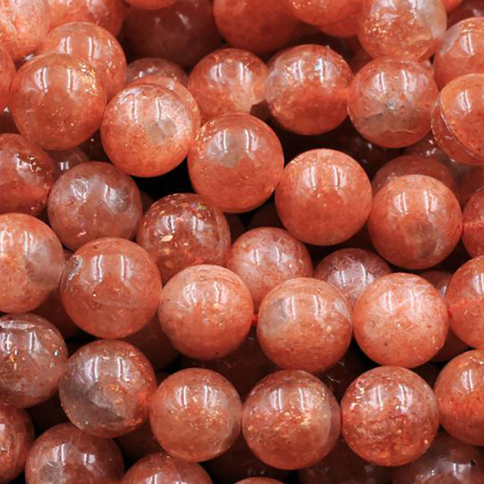 Natural Sunstone Gemstone Beads | Wholesale Supplier Intrinsic Trading