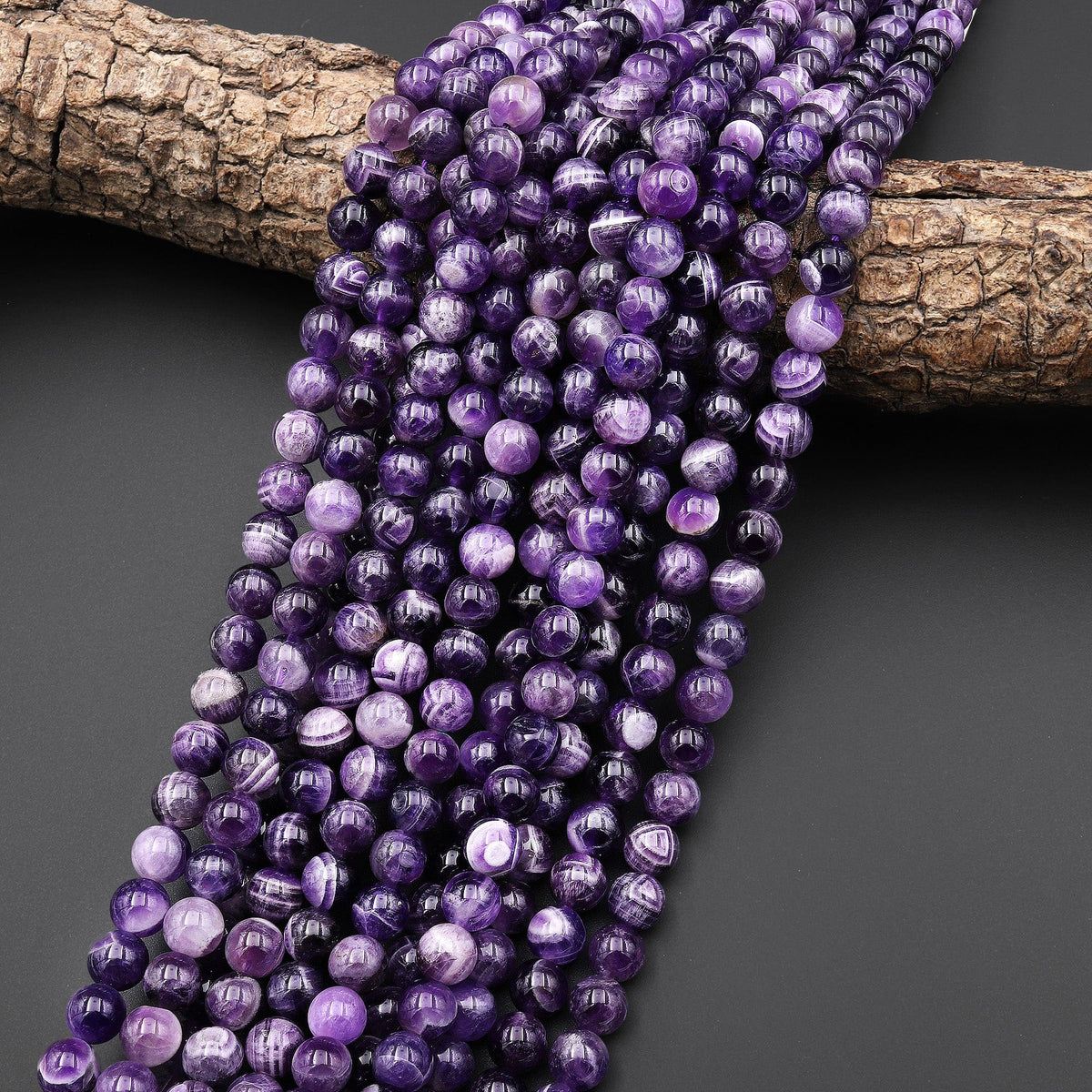 13 Pieces Amethyst Faceted Pointed Bell Side Drill Natural Gemstone Beads Strand | 19x11 to 14x8 mm | Genuine newest Amethyst Beads Strand