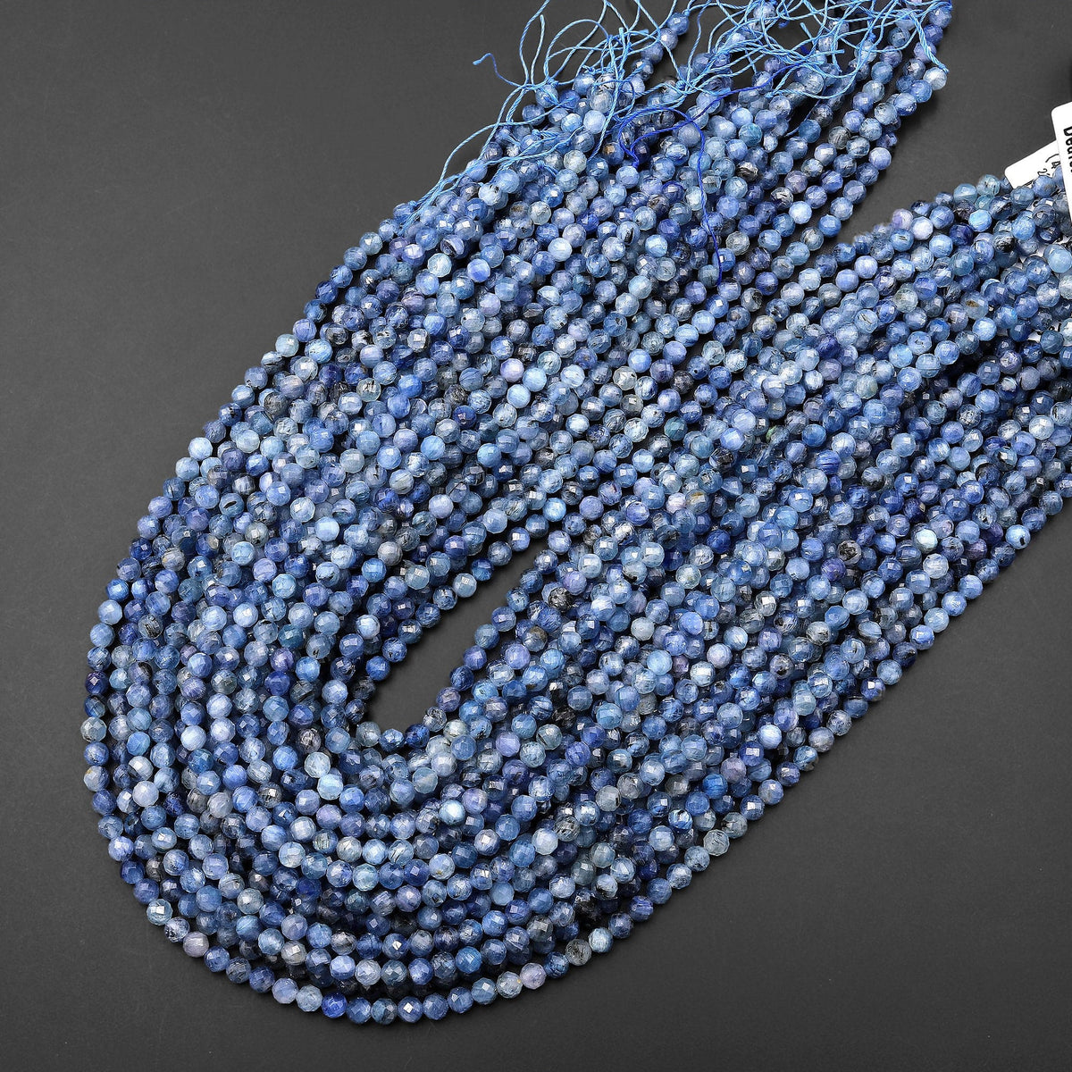 Natural Blue Green Bicolor Kyanite 8mm X 10mm Oval Beads A Quality Cha Silvery Teal Blue Gemstone 16 Strand 3283