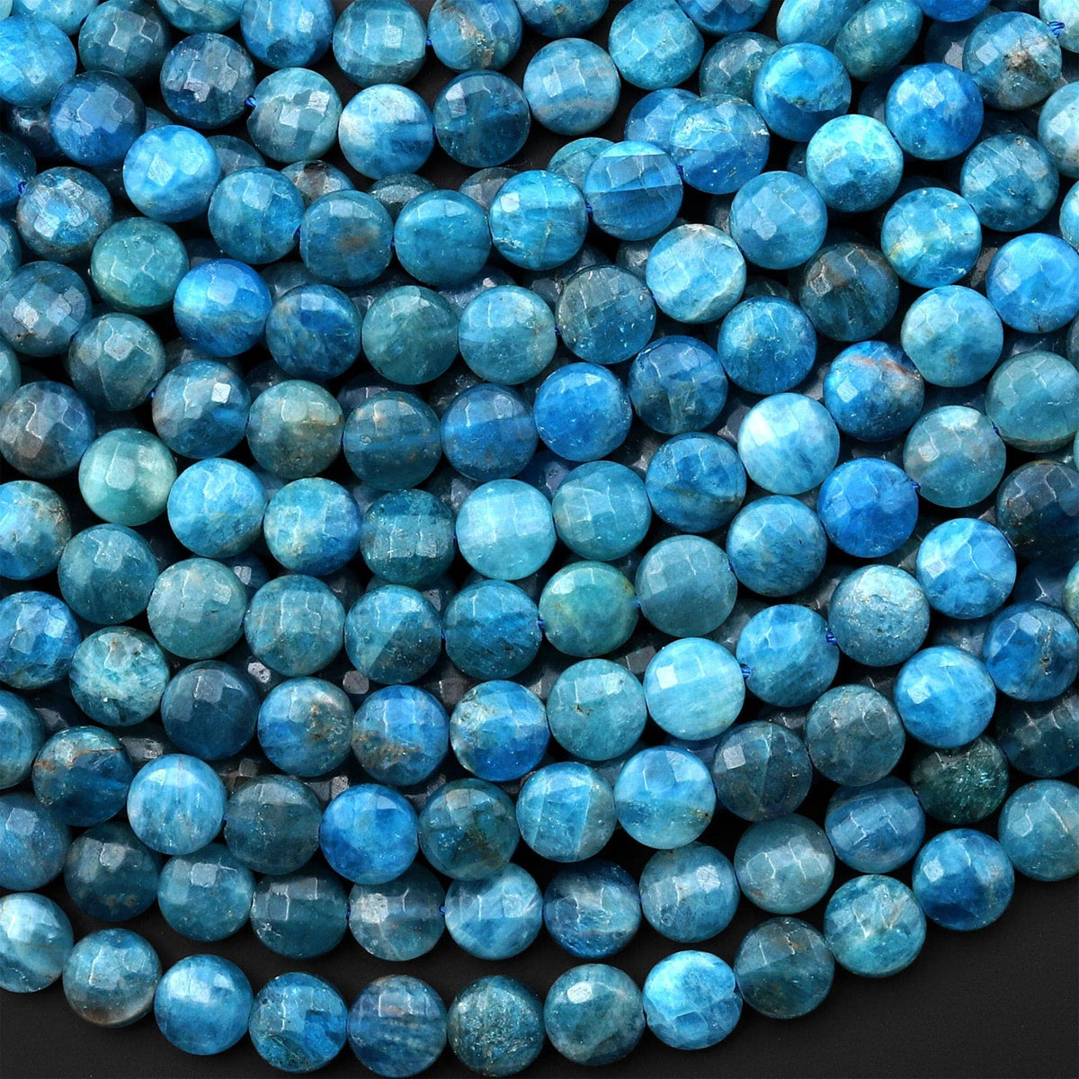 Lot De 7 Apatites Bleues Brutes – 12.60 Carats, Pierres Naturelles Du Brésil