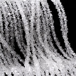 AAA Grade Super Clear Natural Herkimer Diamond Quartz Beads 4mm 6mm 8mm 10mm 12mm Double Pointed Quartz 16" Strand