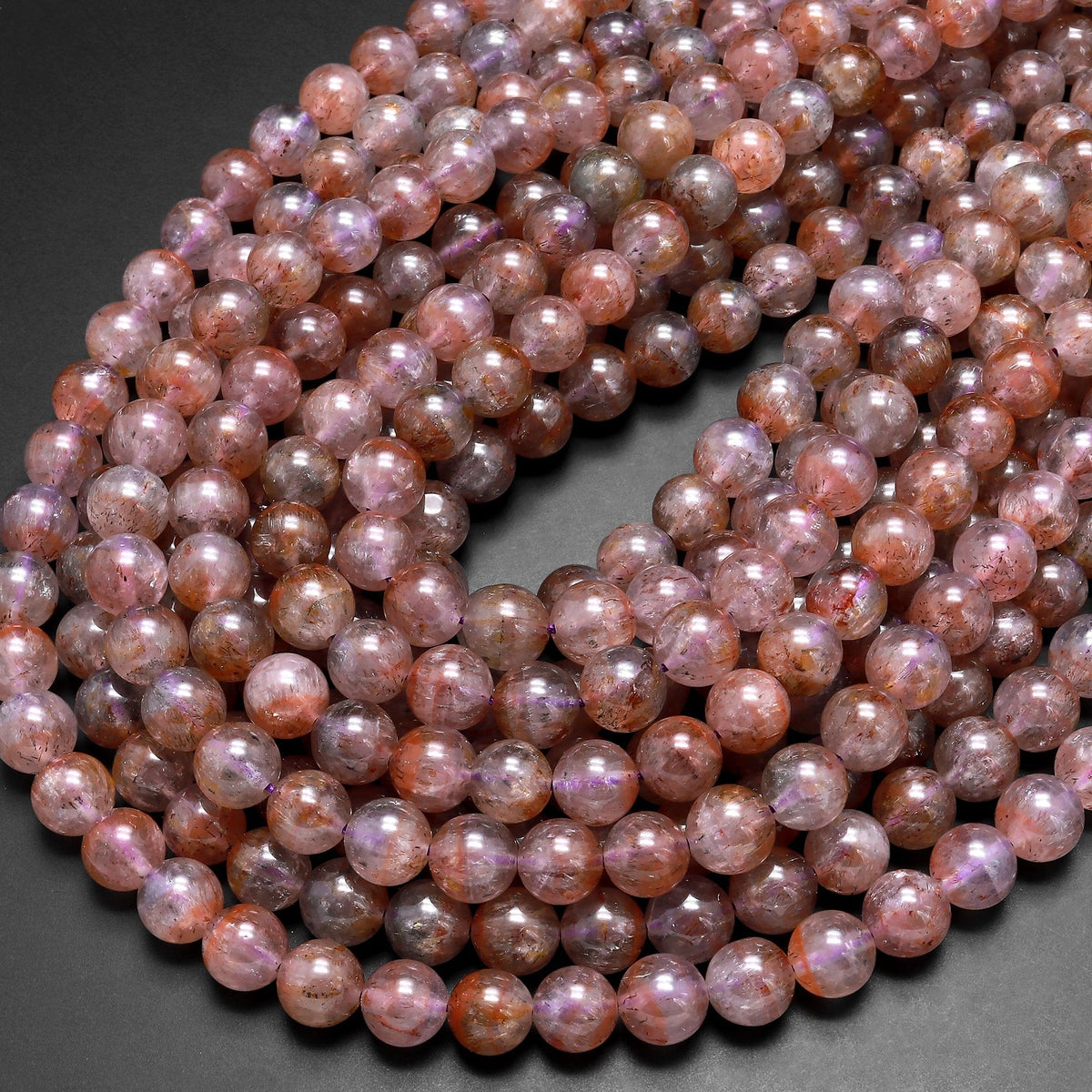 23 Perles En Goldstone Astralite Synthétique 8 Mm - Pour Création Bijoux, Faites En France