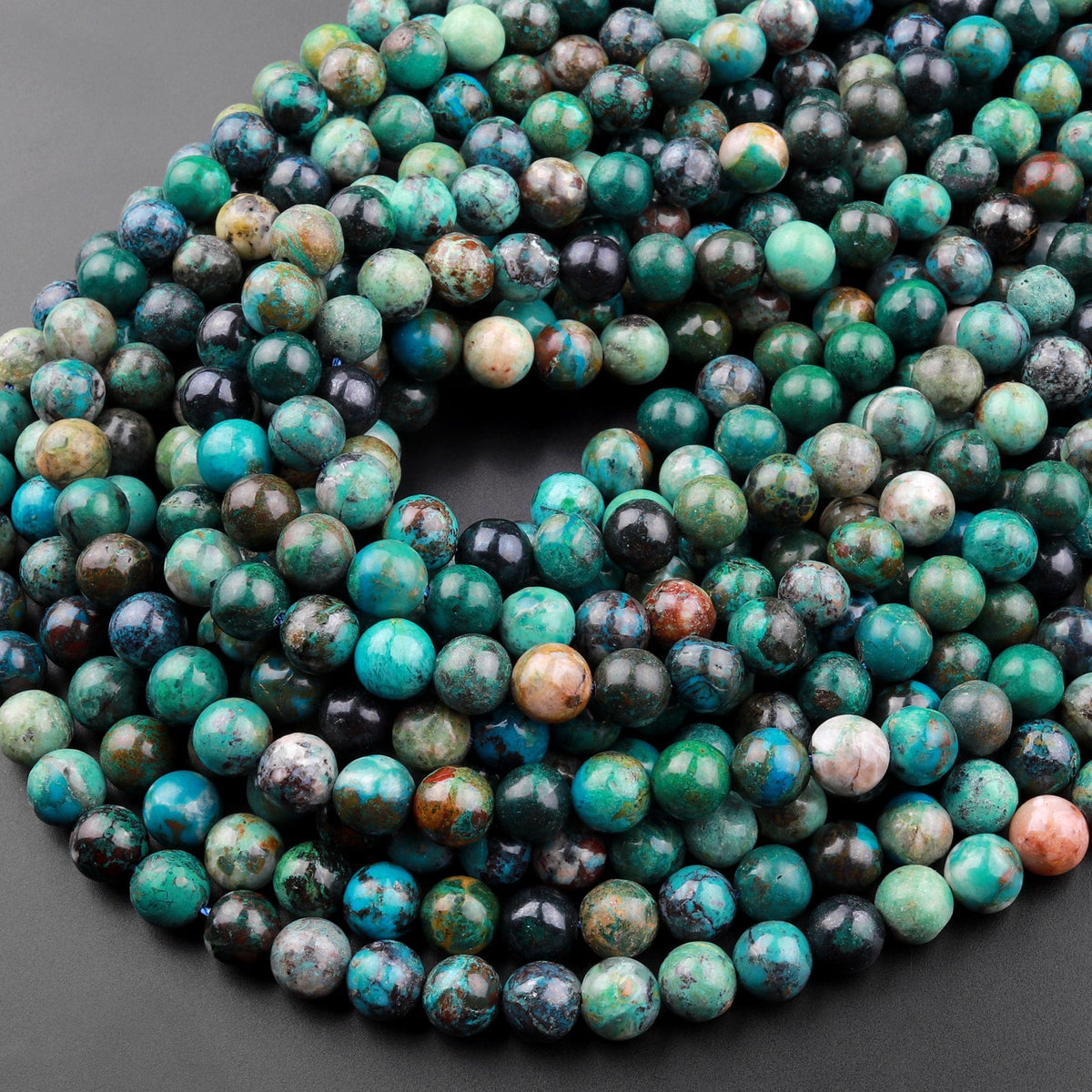 Chrysocolla beads deals