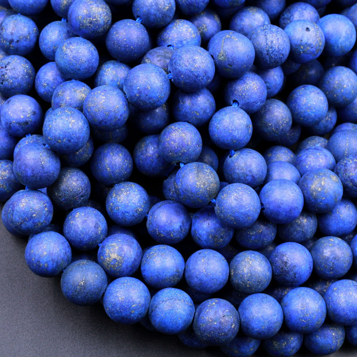 AAA Faceted Natural Blue Lapis 4mm 6mm 8mm 10mm Round Beads – Intrinsic  Trading