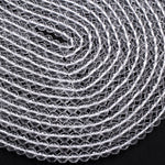 Faceted Natural Rock Quartz Round Beads 2mm 3mm 4mm 6mm 8mm 10mm 12mm Real Genuine Super Clear Crystal Quartz AAA 15.5" Strand