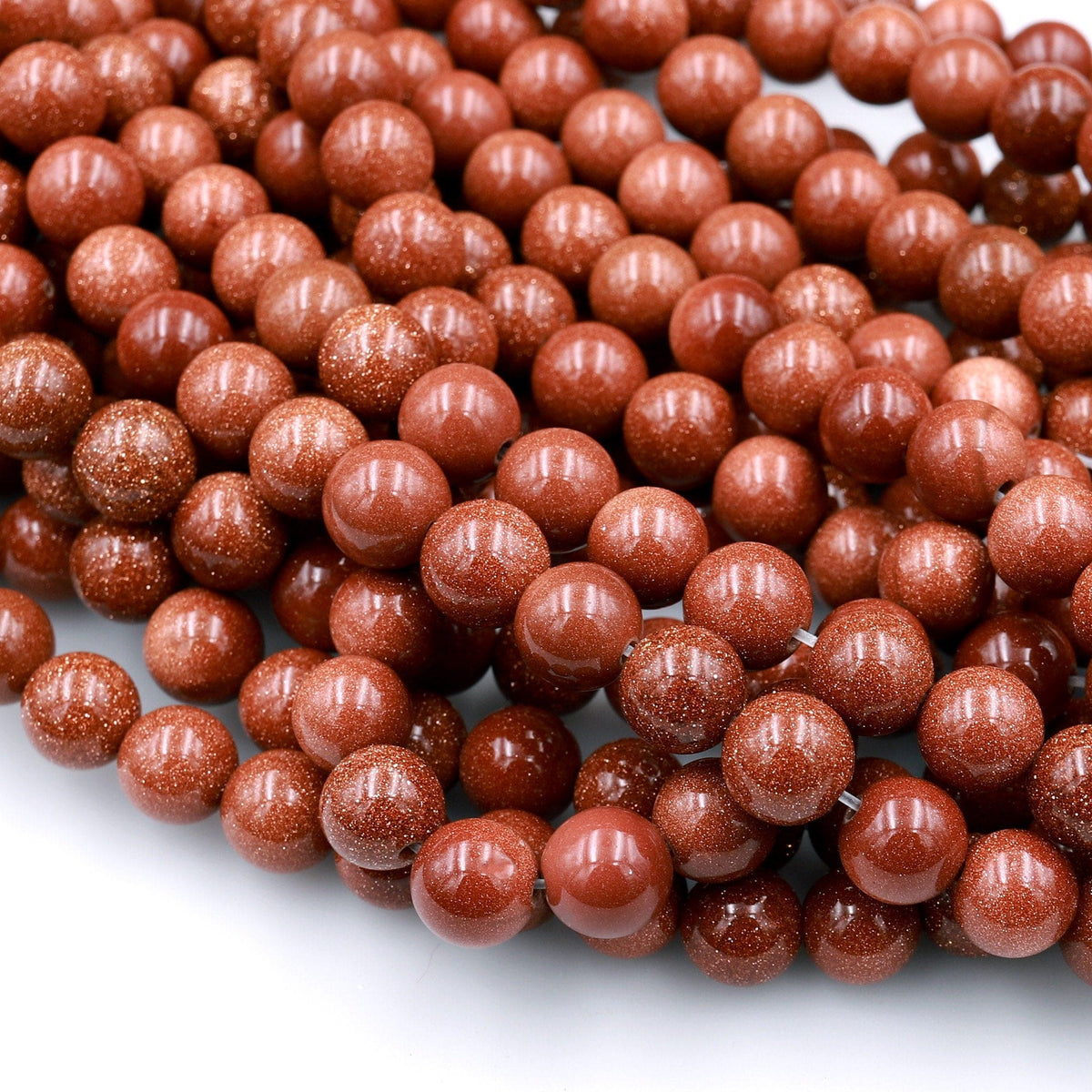 gold sandstone 4mm glass beads