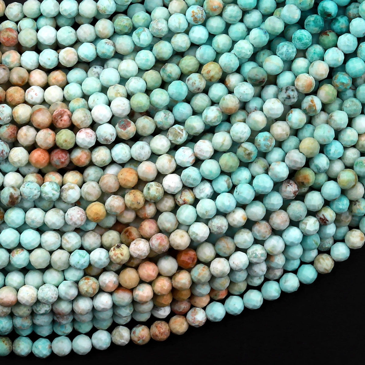 Natural African Turquoise Heishi Beads 4mm 6mm 15.5 Strand