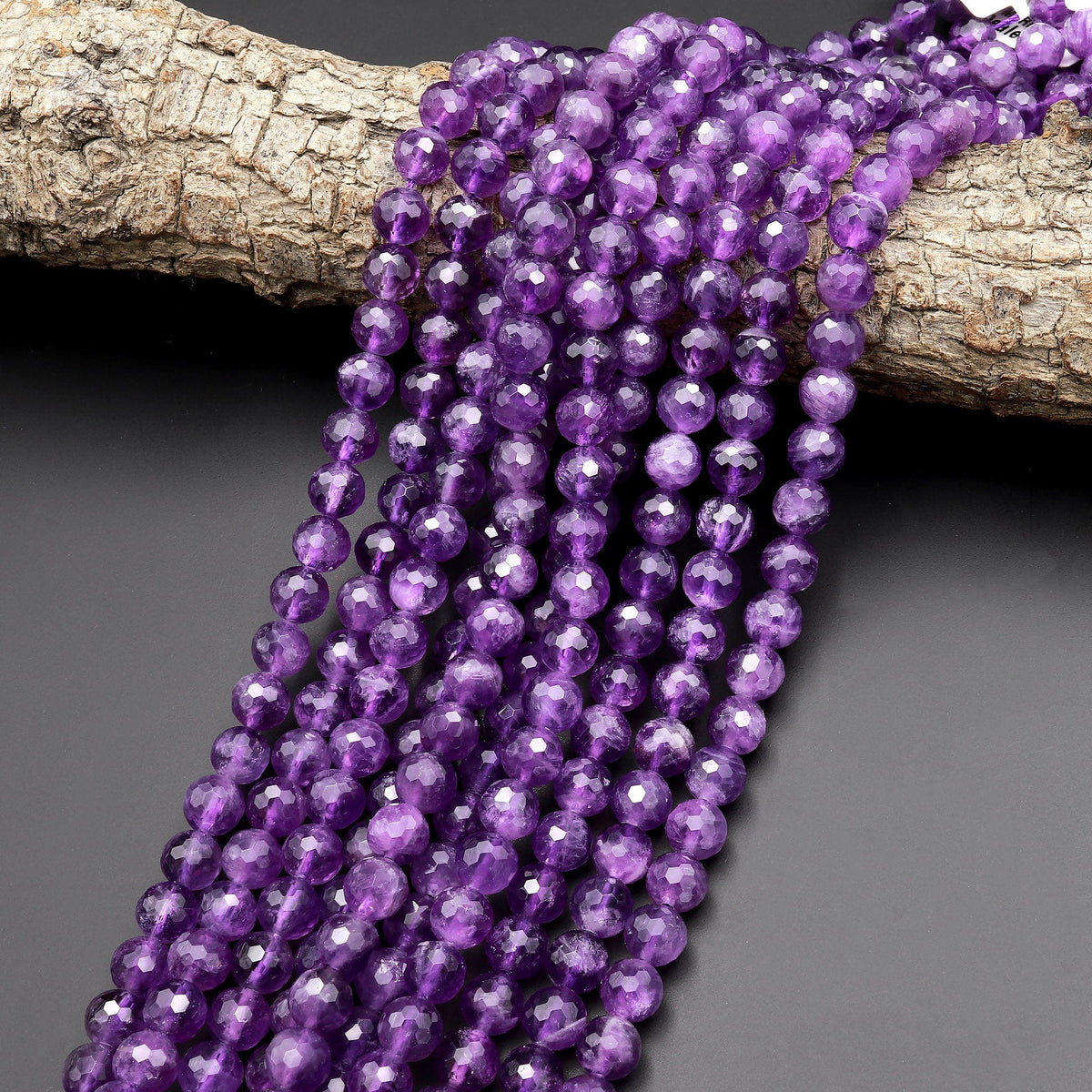 Purple Iridescent Rhinestones Embellishment - 5mm Faceted