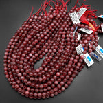 AAA Natural Red Strawberry Quartz 8mm 10mm Round Beads From South Africa 15.5" Strand
