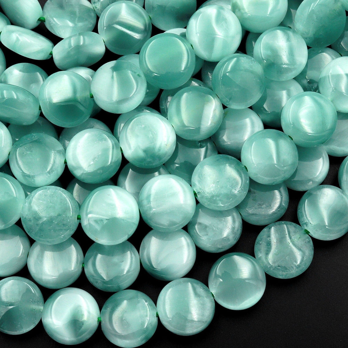 Light Gray Moonstone Smooth Round Beads Size 6mm 8mm 10mm 15.5