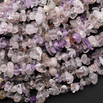 Natural Auralite 23 Cacoxenite Freeform Rondelle Chip Beads 15.5" Strand