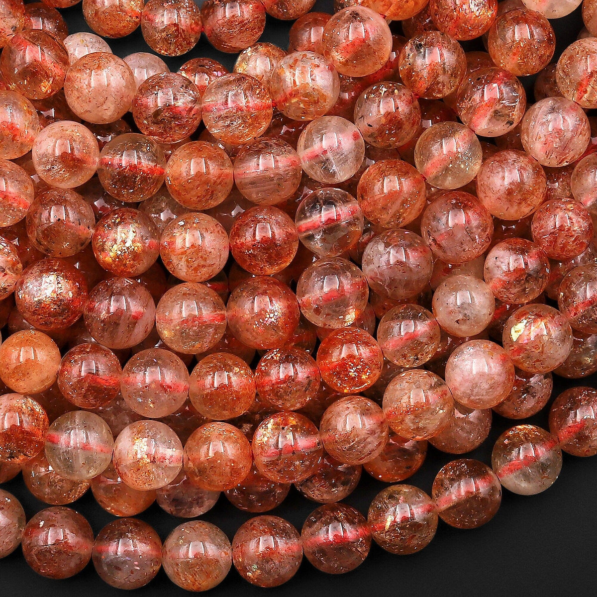 4G3 - 15mm Silicone Beads Orange Scale