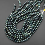 Kambaba Jasper 6mm 8mm 10mm Round Beads Aka Natural Green Camouflage Jasper 16" Strand