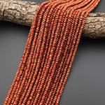 AAA Faceted Goldstone Sandstone Rondelle Beads 3mm 4mm 15" Strand