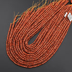 AAA Faceted Goldstone Sandstone Rondelle Beads 3mm 4mm 15" Strand