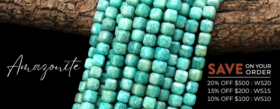 Natural Seafoam Green Blue Peruvian Amazonite Faceted 8mm Cube Beads 15.5