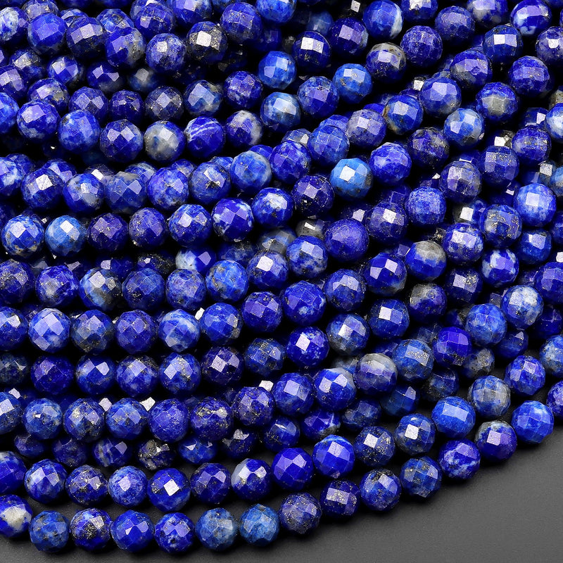 Gemstones - Lapis Lazuli Round 3mm Beads