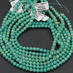 Natural Green Turquoise 6mm Round Beads Highly Polished High Quality Real Genuine Vibrant Green Turquoise Spheres 15.5" Strand