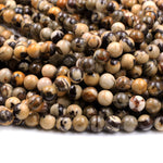 Natural Australian Outback Jasper Beads 6mm 8mm Round Beads 15.5" Strand