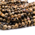 Natural Australian Outback Jasper Beads 6mm 8mm Round Beads 15.5" Strand
