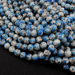 K2 Jasper Granite 6mm 8mm 10mm Round Beads 15.5" Strand