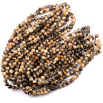 Natural Australian Outback Jasper Beads 6mm 8mm Round Beads 15.5" Strand