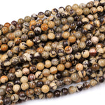 Natural Australian Outback Jasper Beads 6mm 8mm Round Beads 15.5" Strand