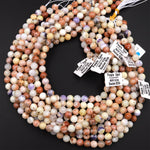 Mexican Morado Purple Opal Smooth Round Beads 6mm 8mm 10mm 12mm 15.5" Strand