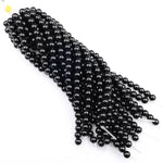 AAA Large Hole Beads 2mm 3mm Drill Natural Onyx 6mm 8mm 10mm Round Beads 8" Strand