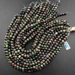 Natural Australian Green Jade 6mm 8mm 10mm Round Beads 15.5" Strand