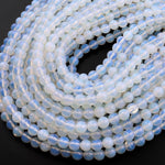 Opalite 4mm 6mm 8mm 10mm 12mm Smooth Round Beads 15.5" Strand