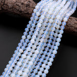 Opalite 4mm 6mm 8mm 10mm 12mm Smooth Round Beads 15.5" Strand