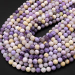 Natural Purple Opal Smooth Round Beads 6mm 8mm 10mm 15.5" Strand