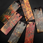 Large 2 Hole Pendant Natural Red Creek Jasper Drilled Long Rectangle Flat Focal Bead Aka MultiColor Picasso Jasper