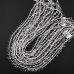 Natural Rock Quartz Smooth 8mm Teardrop Briolette Beads Super Clear Gemstone 15.5" Strand