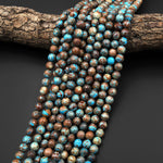 Faceted Rainbow Calsilica 4mm 6mm 8mm 10mm Round Beads 15.5" Strand
