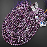 Rare Natural Purple Mica 6mm 8mm 10mm Round Beads High Quality Gemstone 15.5" Strand