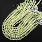 AAA Natural Green Calcite Round Beads 8mm 10mm 15.5" Strand