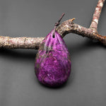 Natural Atlantisite Stichtite Teardrop Pendant Gemstone From Australia