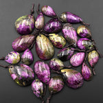 Natural Atlantisite Stichtite Teardrop Pendant Gemstone From Australia