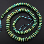 Rare Genuine Natural Peruvian Blue Opal Beads Graduated Blue Opaline Gemstone Beads Long 21" Strand B0562