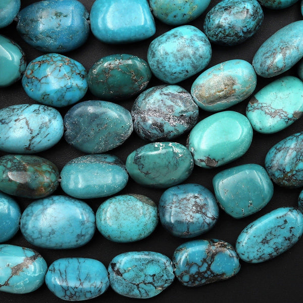 Natural Blue Copper Turquoise Gemstone Oval Cabochon Turquoise Stone Natural Blue Copper Turquoise Gemstone Oval Cabochon Turquoise Stone