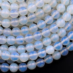 Opalite 4mm 6mm 8mm 10mm 12mm Smooth Round Beads 15.5" Strand