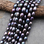 Huge Iridescence Real Genuine Freshwater Mystic Peacock Potato Pearls 15mm 18mm 16" Strand