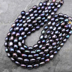 Huge Iridescence Real Genuine Freshwater Mystic Peacock Potato Pearls 15mm 18mm 16" Strand