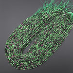 AAA Natural Ruby Zoisite 2mm Faceted Rondelle Beads Micro Laser Diamond Cut Gemstone 15.5" Strand