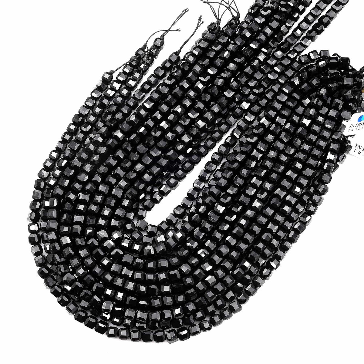 Frosted Black Onyx 6mm Rounds – 15.5" Strand, Matte Finish Natural Stone Beads (Dyed Agate)
