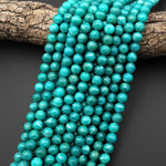 AAA Natural Russian Amazonite Smooth Round Beads 8mm 10mm Gemstone 15.5" Strand